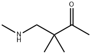 2-Butanone, 3,3-dimethyl-4-(methylamino)- (9CI) Structure
