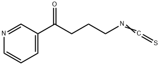 4-OXO-4-(3-PYRIDYL)-BUTYLISOTHIOCYANATE 化学構造式