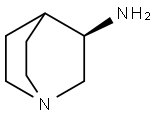 (R)-1-氮杂双环[2.2.2]辛-3-基胺, 123536-15-2, 结构式