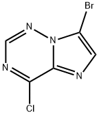 7-BroMo-4-chloroiMidazo[2,1-f][1,2,4]triazine Struktur