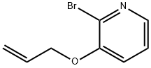 Pyridine, 2-bromo-3-(2-propen-1-yloxy)- 化学構造式