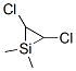 Silacyclopropane, 2,3-dichloro-1,1-dimethyl- (9CI),123557-06-2,结构式