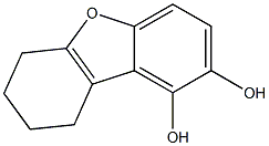 2,3-Dibenzofurandiol, 6,7,8,9-tetrahydro- (9CI) Structure