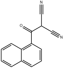 2-(1-Naphthalenylcarbonyl)-propanedinitrile, 1236038-48-4, 结构式
