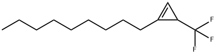 1-Nonyl-3-(trifluoromethyl)cycloprop-1-ene Structure
