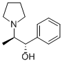 (1S,2R)-1-苯基-2-(1-吡咯烷基)-1-丙醇 结构式