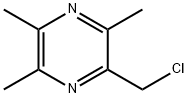 2-(氯甲基)-3,5-二甲基吡嗪 结构式