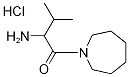 2-Amino-1-(1-azepanyl)-3-methyl-1-butanonehydrochloride Structure