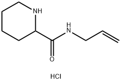 N-Allyl-2-piperidinecarboxamide hydrochloride Struktur