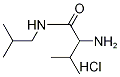2-Amino-N-isobutyl-3-methylbutanamidehydrochloride 结构式