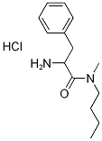 2-Amino-N-butyl-N-methyl-3-phenylpropanamidehydrochloride Structure