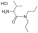 2-Amino-3-methyl-N,N-dipropylbutanamidehydrochloride Structure