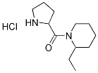 (2-Ethyl-1-piperidinyl)(2-pyrrolidinyl)methanonehydrochloride Structure