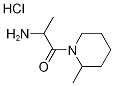 2-Amino-1-(2-methyl-1-piperidinyl)-1-propanonehydrochloride 结构式