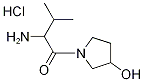 1236262-78-4 2-Amino-1-(3-hydroxy-1-pyrrolidinyl)-3-methyl-1-butanone hydrochloride