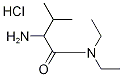 2-Amino-N,N-diethyl-3-methylbutanamidehydrochloride Struktur