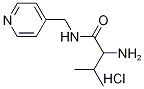 2-Amino-3-methyl-N-(4-pyridinylmethyl)butanamidehydrochloride 化学構造式
