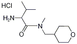 2-Amino-N,3-dimethyl-N-(tetrahydro-2H-pyran-4-ylmethyl)butanamide hydrochloride,1236267-46-1,结构式