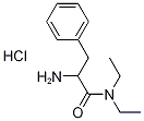 2-Amino-N,N-diethyl-3-phenylpropanamidehydrochloride 结构式