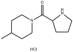 1236267-61-0 (4-Methyl-1-piperidinyl)(2-pyrrolidinyl)methanonehydrochloride