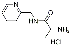 2-Amino-N-(2-pyridinylmethyl)propanamidehydrochloride 结构式