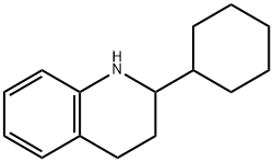 2-Cyclohexyl-1,2,3,4-tetrahydro-quinoline Structure