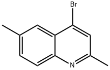 4-BROMO-2,6-DIMETHYLQUINOLINE 结构式