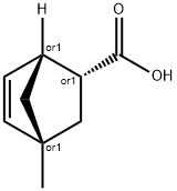 Bicyclo[2.2.1]hept-5-ene-2-carboxylic acid, 4-methyl-, endo- (9CI) Struktur