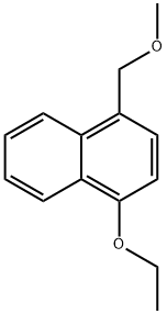 Naphthalene, 1-ethoxy-4-(methoxymethyl)- (9CI),123674-50-0,结构式