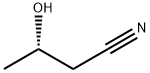 (S)-3-ヒドロキシブチロニトリル 化学構造式
