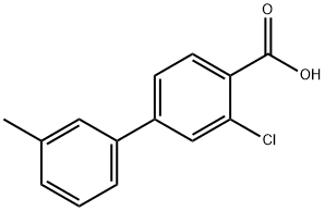 2-CHLORO-4-(3-METHYLPHENYL)BENZOIC ACID|2-CHLORO-4-(3-METHYLPHENYL)BENZOIC ACID