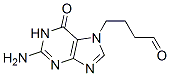 7-(4-oxobutyl)guanine Struktur