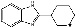 2-(3-Piperidinyl)-1H-benzimidazole Structure