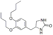 4-(3,4-dibutoxybenzyl)-2-imidazolidinone 结构式