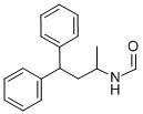 N-(1-methyl-3,3-diphenylpropyl)formamide 结构式