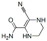 Pyrazinecarboxamide, 3-cyano-1,4,5,6-tetrahydro- (9CI) Struktur