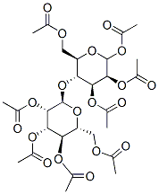 4-O-(2,3,4,6-Tetra-O-acetyl-α-D-mannopyranosyl)-D-mannopyranose Tetraacetate 结构式