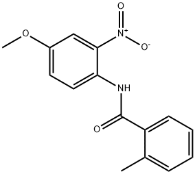 N-(4-methoxy-2-nitrophenyl)-2-methylbenzamide Structure
