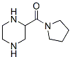 123866-43-3 Pyrrolidine, 1-(2-piperazinylcarbonyl)- (9CI)