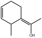 Ethanol, 1-(2-methyl-3-cyclohexen-1-ylidene)-, (Z)- (9CI),123883-58-9,结构式