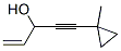 1-Penten-4-yn-3-ol, 5-(1-methylcyclopropyl)- (9CI) 结构式