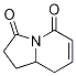 1,2,8,8a-tetrahydro-3,5-Indolizinedione Struktur