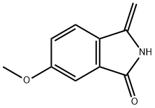 2,3-dihydro-6-Methoxy-3-Methylene-1H-Isoindol-1-one,1239331-78-2,结构式