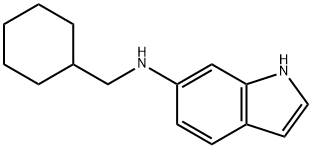 N-(cyclohexylmethyl)-1H-indol-6-
amine Struktur