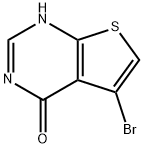 5-broMothieno[2,3-d]pyriMidin-4-ol Structure