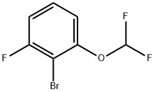 2-溴-1-二氟甲氧基-3-氟苯, 1239492-22-8, 结构式