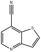 Thieno[3,2-b]pyridine-7-carbonitrile Struktur