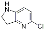 1H-Pyrrolo[3,2-b]pyridine, 5-chloro-2,3-dihydro- Struktur
