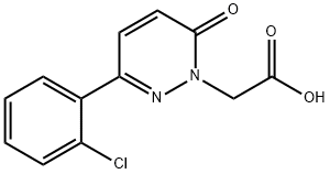 [3-(2-氯苯基)-6-氧代哒嗪-1(6H)-基]乙酸,1239773-56-8,结构式