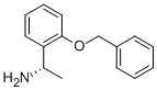 Benzenemethanamine,a-methyl-2-(phenylmethoxy)-, (S)- Struktur